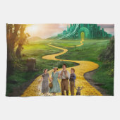 Yellow Brick Road naar Emerald City Theedoek (Horizontaal)