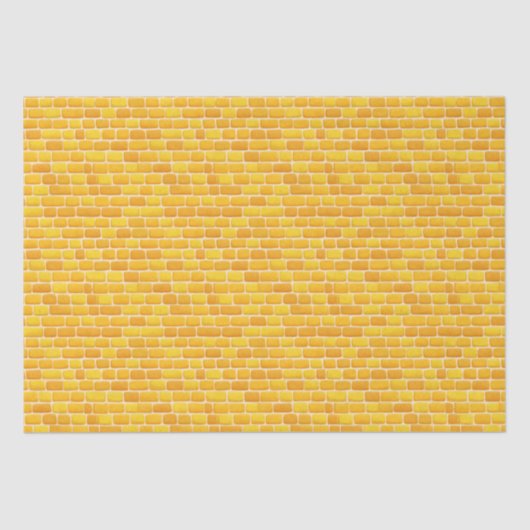 Yellow Brick Road Tissuepapier (Voorkant)