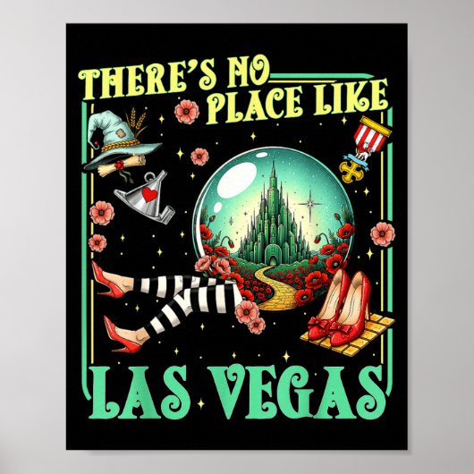 Yellow Brick Road Wicked Off To See Wizard For Men Poster (Voorkant)