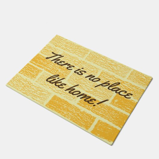 Yellow Brick Road Wizard of Oz Novelty Deurmat (Schuin)