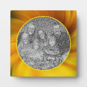 Yellow Brown Whirlpool Add Your Own Photo Fotoplaat (Voorkant)