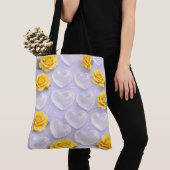 Yellow bubble tote bag (Dichtbij)