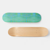 Yellow Bubble Wrap Print Persoonlijk Skateboard (Horizontaal)