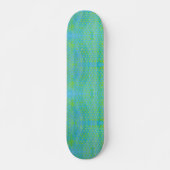 Yellow Bubble Wrap Print Persoonlijk Skateboard (Voorkant)