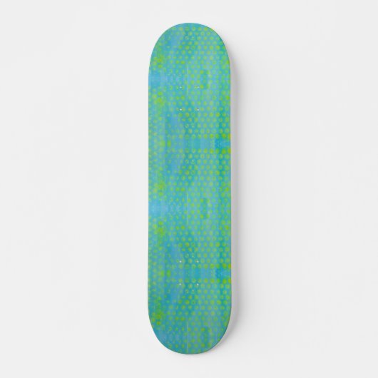 Yellow Bubble Wrap Print Persoonlijk Skateboard (Voorkant)