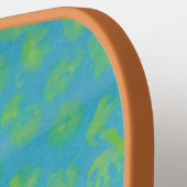 Yellow Bubble Wrap Print Pickleball Paddle (Links Detail)