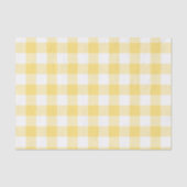 Yellow Buffalo Check Pattern Tissuepapier (Voorkant)