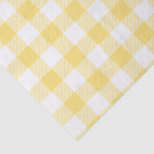Yellow Buffalo Check Pattern Tissuepapier (Detail)