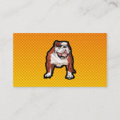 Yellow Bulldog Visitekaartje (Achterkant)