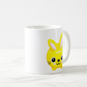 Yellow Bunny Koffiemok (Voorkant rechts)