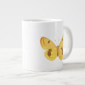 Yellow Butterfly - Elegante  Fine Art Mok (Voorkant rechts)