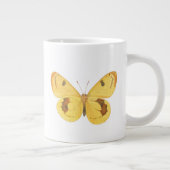 Yellow Butterfly - Elegante  Fine Art Mok (Rechts)