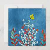 Yellow Butterfly Kaart (Voorkant)