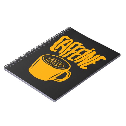 Yellow Caffeine Notitieboek (Linkerzijde)