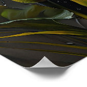 Yellow Calla Lilies Lily Bloemenkunst Print Poster (Hoek)