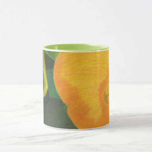 Yellow Calla Lilly Mok (Midden)