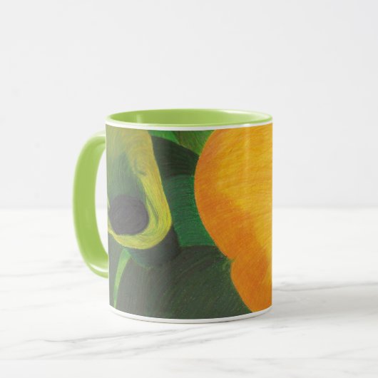 Yellow Calla Lilly Mok (Voorkant links)