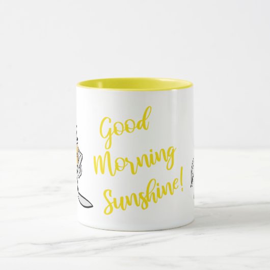 Yellow Can Creature Coffee Mug Mok (Midden)