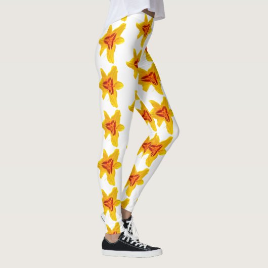 Yellow Canada Lilly Blossom Leggings (Rechts)