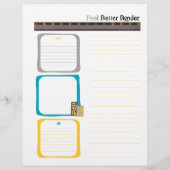 Yellow Cance voelt beter Multomap Agenda Flyer (Achterkant)