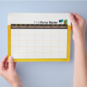 Yellow Cance voelt beter Multomap Agenda Flyer (Hand)