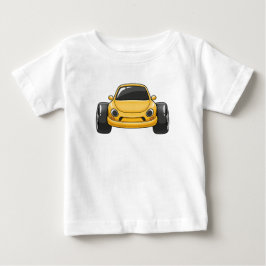 Yellow Cartoon Car 