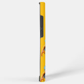 Yellow Casing Samsung Galaxy S22 Ultra Samsung Galaxy Hoesje (Rechterkant)