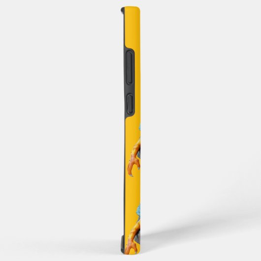 Yellow Casing Samsung Galaxy S22 Ultra Samsung Galaxy Hoesje (Rechterkant)