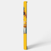 Yellow Casing Samsung Galaxy S22 Ultra Samsung Galaxy Hoesje (Linkerkant)