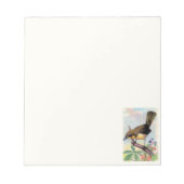 Yellow Chat Bird Notitieblok (Voorkant)