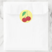 Yellow Cherry Sticker (Tas)