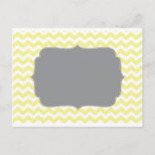  Yellow Cheveron Briefkaart (Voorkant)