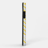 Yellow Chevron gepersonaliseerd Case-Mate iPhone Case (Achterkant/rechts)