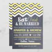 Yellow Chevron repetitie Kaart (Voorkant / Achterkant)