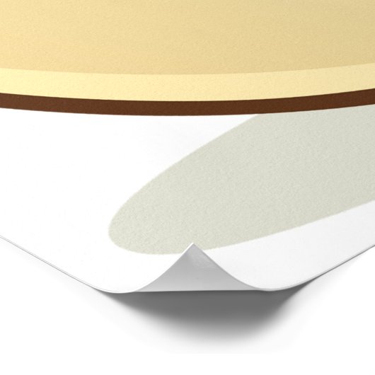 Yellow Chick And Egg Poster (Hoek)