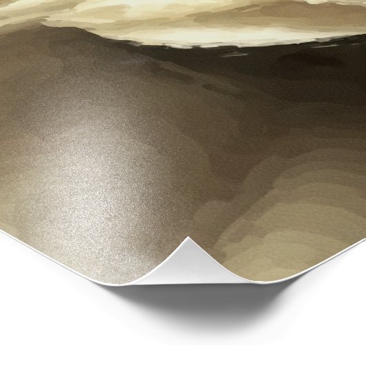 YELLOW CHRYSANTHEMUM FOTO AFDRUK (Hoek)