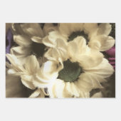 YELLOW CHRYSANTHEMUM INPAKPAPIER VEL (Voorkant 2)