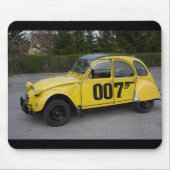 Yellow Citroën 2CV Muismat (Voorkant)