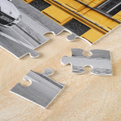 Yellow City Building Minimalistische fotografie Legpuzzel (Zijkant)