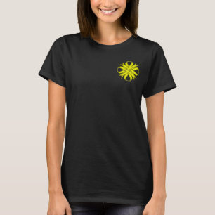 Yellow Clover Ribbon T-shirt