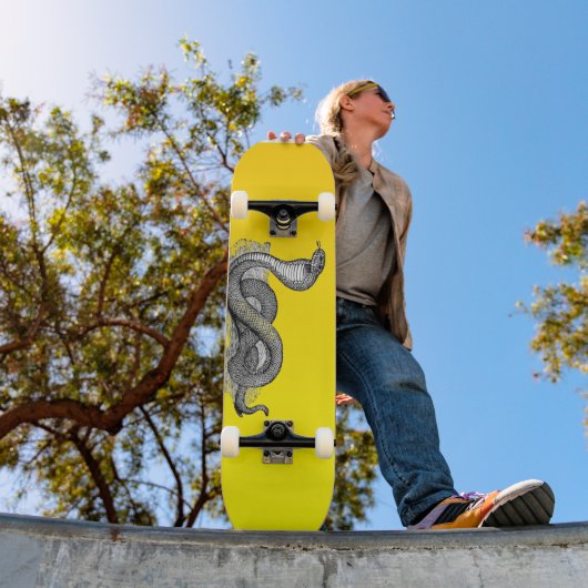 Yellow Cobra Persoonlijk Skateboard (Buiten 1)