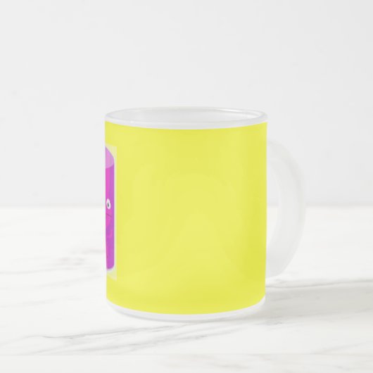 Yellow Coffee Mok (Voorkant rechts)