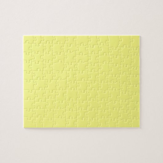 Yellow Color Gepersonaliseerd Designer Legpuzzel (Horizontaal)
