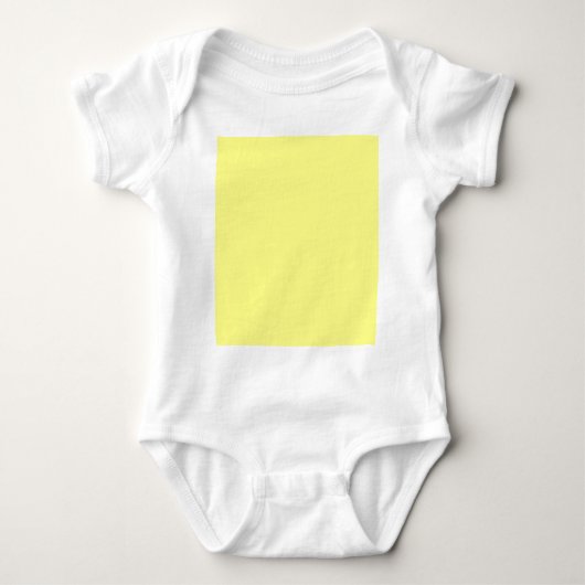 Yellow Color Gepersonaliseerd Designer Romper (Voorkant)