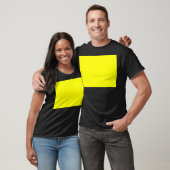 Yellow Color Gepersonaliseerd Designer T-shirt (Unisex)