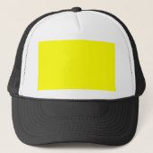 Yellow Color Gepersonaliseerd Designer Trucker Pet (Voorkant)