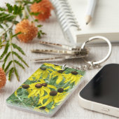 Yellow Coneflowers Sleutelhanger (Voorkant Rechts)