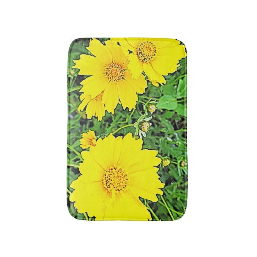 Yellow Cornelius Badmat (Voorkant Verticaal)