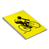 Yellow Cycling Notitieboek (Rechterzijde)