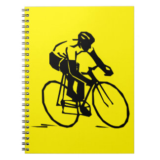 Yellow Cycling Notitieboek